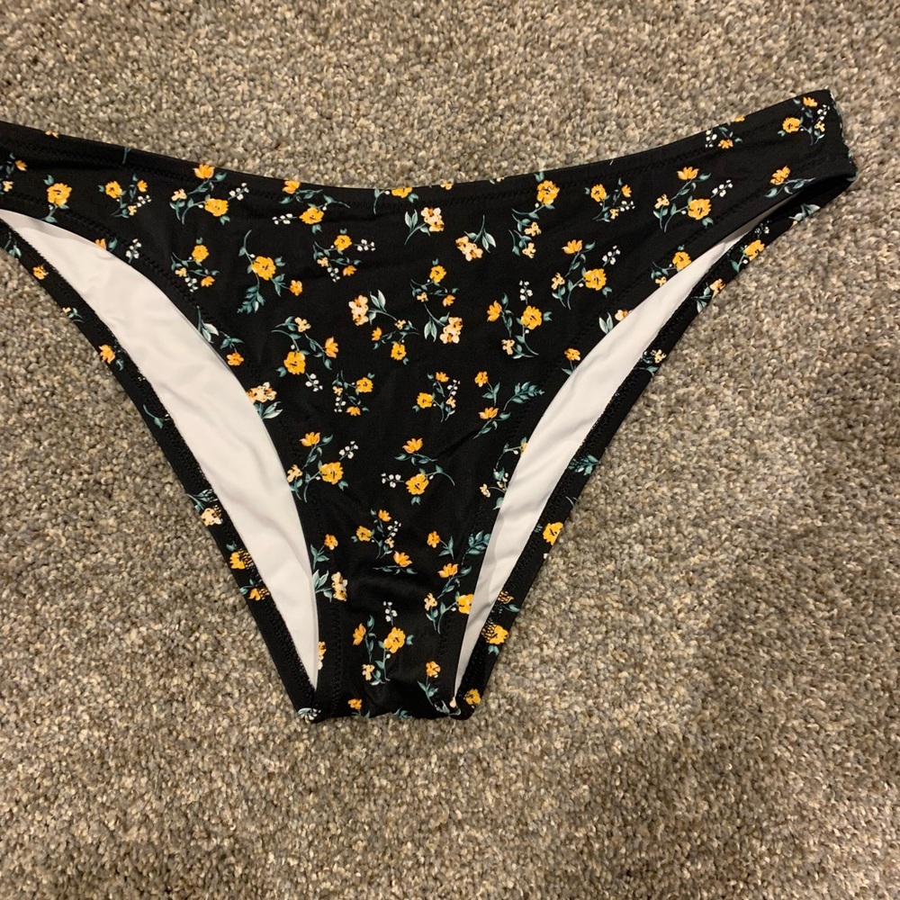 floral target swim suit